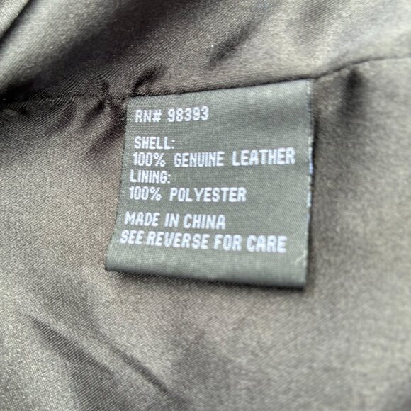 Pamela McCoy Leather Moto Jacket - Picture 3 of 10